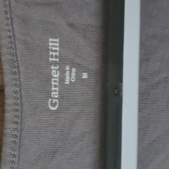 Garnet Hill, top with ruffles, size M - Picture 3 of 4